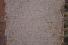 Building inscription with a decree regarding the reconstruction of buildings in Chalcis by Publius Ambelius, proconsul of Achaea. Dated to 358-59 CE.  New Archaeological Museum of Chalkis.