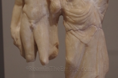 Statuette of Adonis and Aphrodite from Eretria. Dated to the 1st century BCE. New Archaeological Museum of Chalkis.