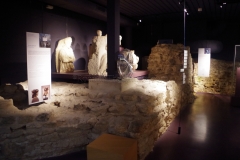 Walls of the basilica in Musée Romain.