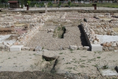 Atrium and fauces of the Casa de la Lucerna de la Máscara Trágica.