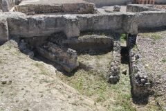 Water channels leading from the Northern Baths.