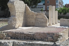 Frigidarium of the Northern Baths.