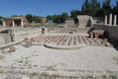 Praefurnium and caldarium of the Northern Baths/curia.