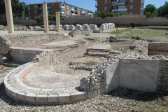 Forum Baths and basilica.