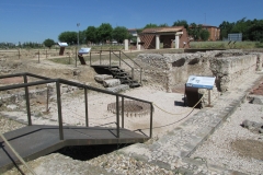 Intersection of the quadriporticus and cryptoporticus.