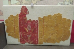 Fragment of wall painting from the Casa de los Estucos.