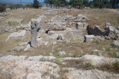 Constructions west of the Temple of Apollo.