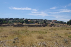 Hexamilion Wall next to Isthmou Archaias Epidavrou road.