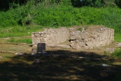 Temple and replica altars at the Sanctuary of Zeus Hypsistos.