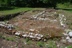 Excavated area just northwest of the Great Thermae.