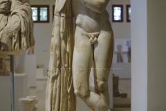 Statue of Podaleirios from the Great Thermae. Dated to the 2nd century CE. Archaeological Museum of Dion.