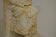 Cult statue of Zeus Hypsistos. Dated to the Roman imperial period. Archaeological Museum of Dion.