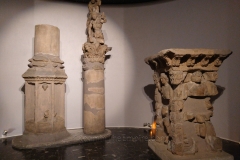 Fragments of the Jupiter column from Merten. Musée de La Cour d'Or de Metz.