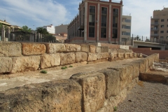 Temple area in the Termas Romanas de Mura.