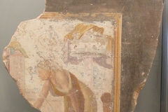 Fragment of wall painting from Domus 1.