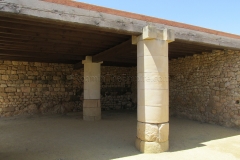 Reconstructed portion of the cryptoporticus.