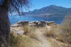 Acropolis fortifications.