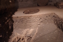 Tomb of the Allobrogian chieftain in the Site Archéologique Cathédrale St-Pierre Genève.