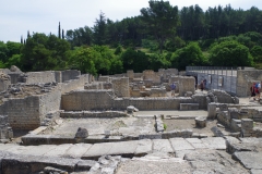 Basilica and forum area.