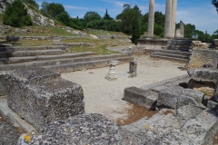 Remains of the bouleuterion.