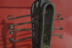 Remains of a sistrum found at Glanum. Displayed at the Hotel de Sade.