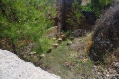 Caldarium of the Roman baths.
