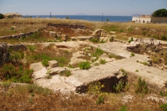 Area of the bathing complex.