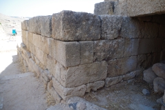 Remains of the 3rd century BCE walls.