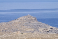 Tomb of Cleoboulos from the acropolis.