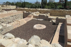 Iberian house remains at Lucentum.