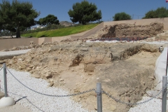 Temple near the forum of Lucentum.