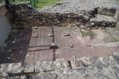 Hypocaust system in the sanctuary of Cybele.