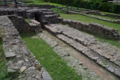 Water channels on the north side of the sanctuary of Cybele.