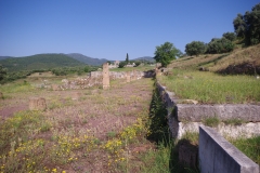 North stoa of the agora.