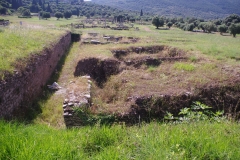 Water crypt of the Sanctuary of Isis and Serapis.