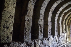 Detail of the vaults in the underground chamber of the Necromanteion.