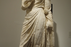 Statue of Antonia Minor dated to the first half of the 1st century CE. Displayed in the Musée de la Romanité.