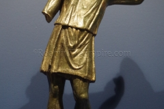 Bronze statuette of Sucellus from the 1st-2nd century CE. Displayed in the Musée de la Romanité.