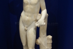 Statue of Apollo from the 1st century CE. Displayed in the Musée de la Romanité.