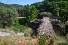 North bridge from the aqueduct channel.