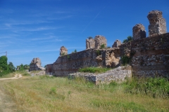 Exterior of the 5th/6th century walls around the Oraia Pyli.