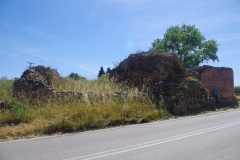 Interior of the south gate of the 1st century walls.