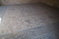 Mosaic from the south pastophorion  of Basilica A.
