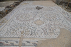 Geometric mosaic mosaic in a cubiculum of the Casa Dell’Atrio Tetrastilo