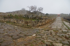 Intersection near the Domus dei Semi Combusti.