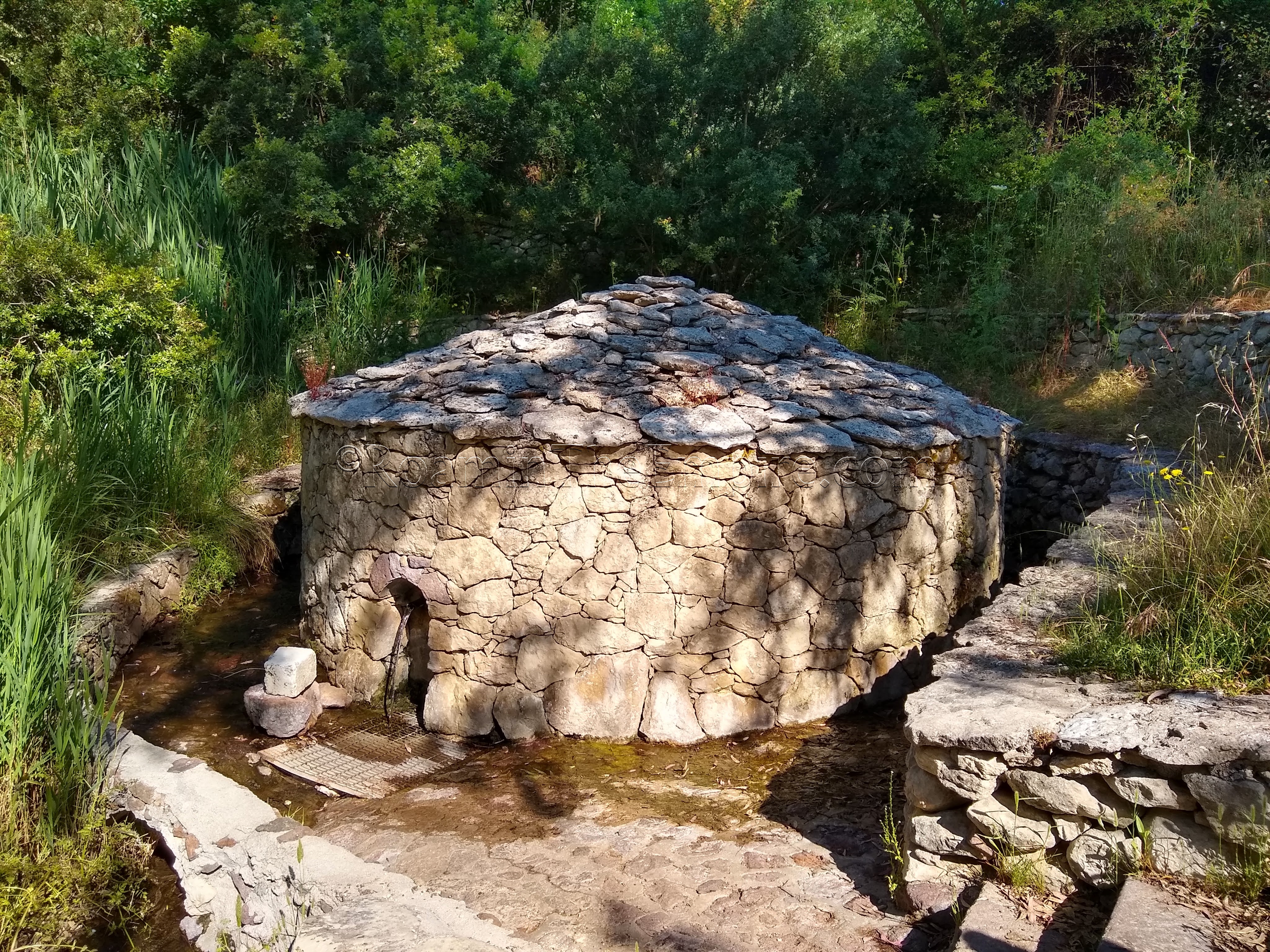 South fountain house of the Fonte di Abbarghente o Su Mudeju.