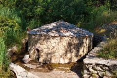 South fountain house of the Fonte di Abbarghente o Su Mudeju.