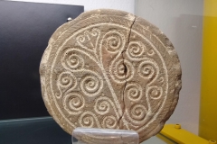 Punic tile in the Museo Civico Archeologico Padria.