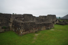 Cistern on the southwest wall of the storehouse.