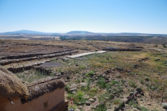 View of the southern area of the site from the Celtiberian wall reconstruction.